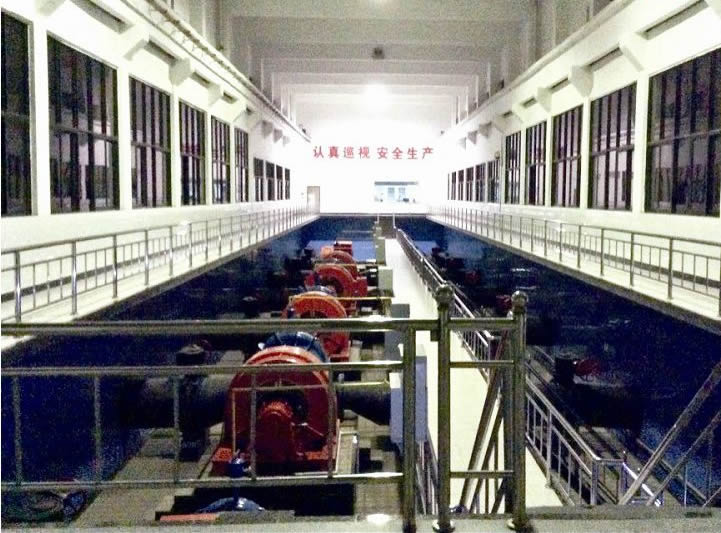 武汉白鹤嘴水厂取水口泵站中开泵改造